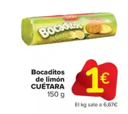 Carrefour Market CUÉTARA Bocaditos de limón oferta