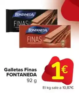 Carrefour Market FONTANEDA Galletas Finas oferta