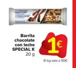 Carrefour Market SPECIAL K Barrita chocolate con leche oferta