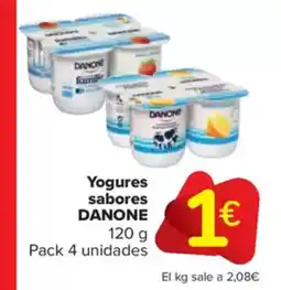 Carrefour Market DANONE Yogues sabores oferta