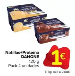 Carrefour Market DANONE Natillas+Proteína oferta