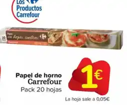 Carrefour Market Papel de horno oferta
