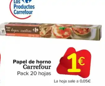 Carrefour Market Papel de horno oferta
