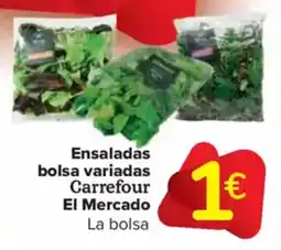 Carrefour Market Ensaladas bolsa variadas oferta