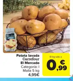 Carrefour Market Patata lavada oferta