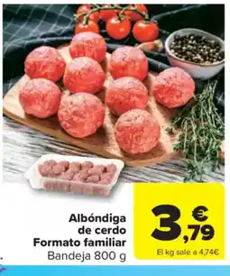 Carrefour Market Albóndiga de cerdo oferta