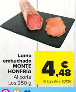 Carrefour Market MONTE HONFRÍA Lomo embuchado oferta