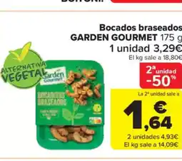 Carrefour Market GARDEN GOURMET Bocados braseados oferta