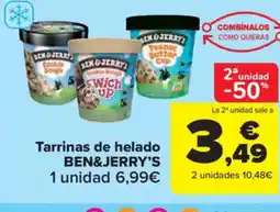 Carrefour Market BEN&JERRYS Tarrinas de helado oferta