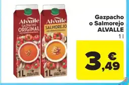 Carrefour Market ALVALLE Gazpacho o Salmorejo oferta