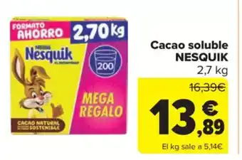 Carrefour Market NESQUIK Cacao soluble oferta