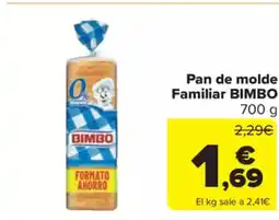 Carrefour Market BIMBO Pan de molde Familiar oferta