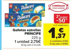 Carrefour Market PRÍNCIPE Galletas estrellas oferta