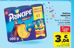 Carrefour Market PRÍNCIPE Galletas oferta
