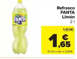 Carrefour Market FANTA Refresco Limón oferta