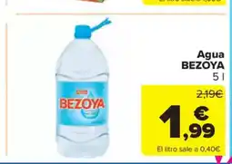 Carrefour Market BEZOYA Agua oferta