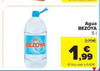 Carrefour Market BEZOYA Agua oferta