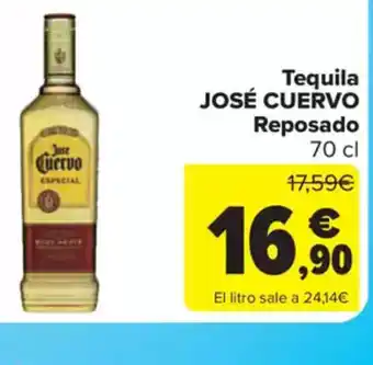 Carrefour Market JOSÉ CUERVO Tequila Reposado oferta