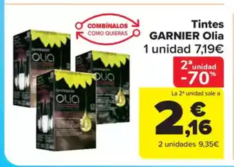 Carrefour Market GARNIER Tintes Olia oferta