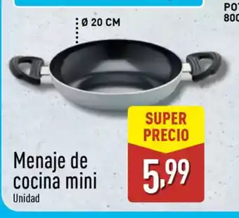 ALDI Menaje de cocina mini oferta