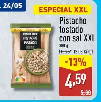 ALDI Pistacho tostado con sal XXL oferta