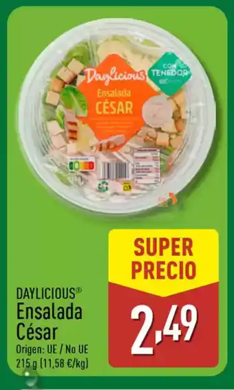 ALDI DAYLICIOUS Ensalada César oferta