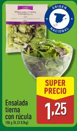 ALDI Ensalada tierna con rúcula oferta