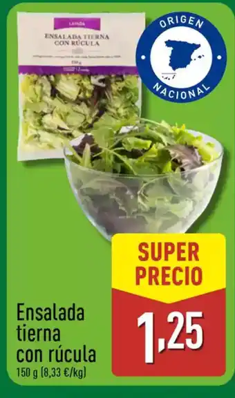 ALDI Ensalada tierna con rúcula oferta
