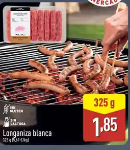 ALDI Longaniza blanca oferta