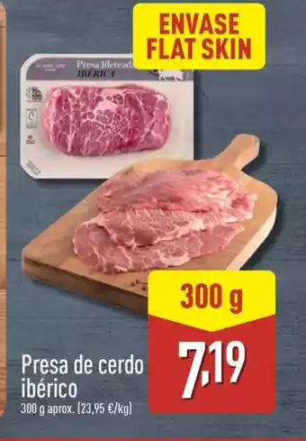 ALDI Presa de cerdo ibérico oferta