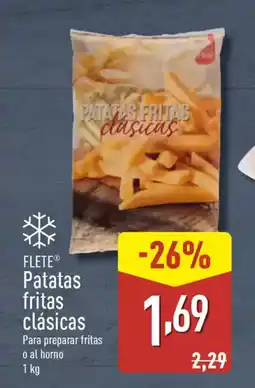ALDI FLETE Patatas fritas clásicas oferta