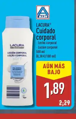 ALDI LACURA Cuidado corporal oferta