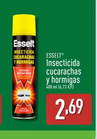 ALDI ESSELT Insecticida cucarachas y hormigas oferta