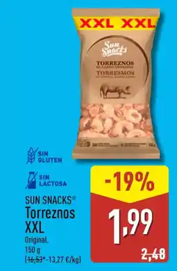 ALDI SUN SNACKS Torreznos XXL oferta