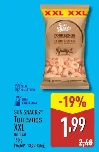 ALDI SUN SNACKS Torreznos XXL oferta