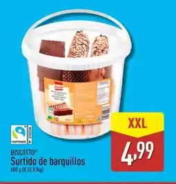 ALDI BISCOTTO Surtido de barquillos oferta