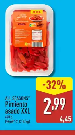 ALDI ALL SEASONS Pimiento asado XXL oferta