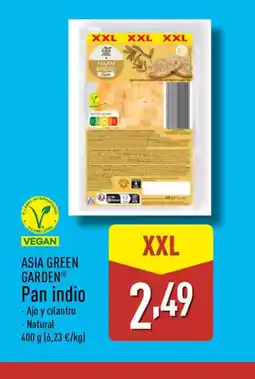 ALDI VEGAN ASIA GREEN GARDEN Pan indio oferta
