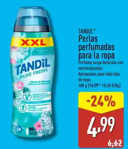 ALDI TANDIL Perlas perfumadas para la ropa oferta