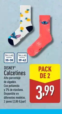 ALDI DISNEY Calcetines oferta