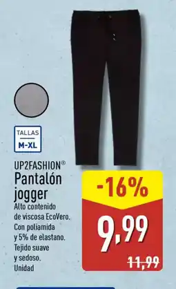 ALDI UP2FASHION Pantalón jogger oferta