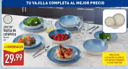 ALDI CROFTON Vajilla de cerámica oferta
