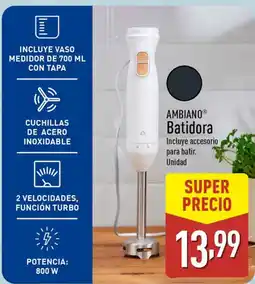 ALDI AMBIANO Batidora oferta