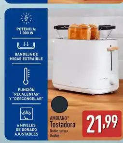 ALDI AMBIANO Tostadora oferta