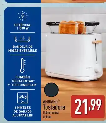 ALDI AMBIANO Tostadora oferta