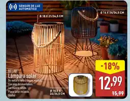 ALDI BELAVI Lámpara solar oferta