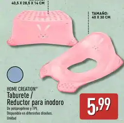 ALDI HOME CREATION Taburete/ Reductor para inodoro oferta