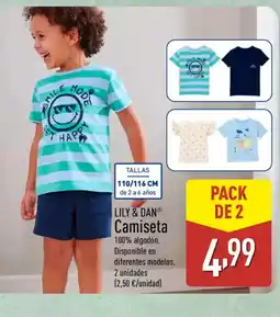 ALDI LILY & DAN Camiseta oferta