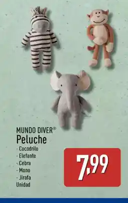ALDI MUNDO DIVER Peluche oferta