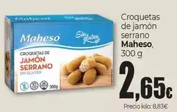 Unide Market Maheso - croquetas de jamón serrano oferta